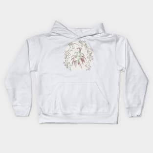 Succulent Sprite - aloe christmas carol Kids Hoodie